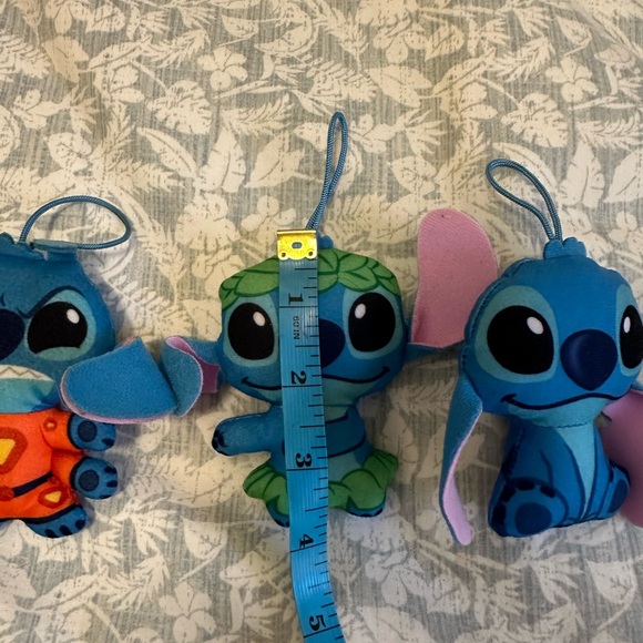 Disney Stitch McDonald’s stuffies Ornament toy Bundle - Picture 8 of 8